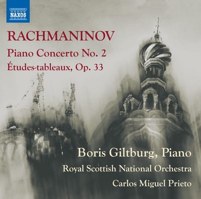 Boris Giltburg, Royal Scottish National Orchestra, Carlos Miguel Prieto - Rachmaninov: Piano Concerto No. 2 | Études-tableaux, Op. 33 (CD)