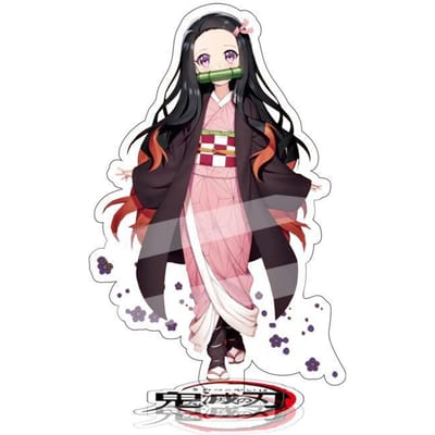 Anime Demon Slayer Acryl Standee Model Kamado Tanjiro Nezuko Zenitsu Agatsuma Merchandise Verzamelaar Display Decor 15mm