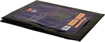 Zwart bouwhekzeil 176x341cm 150gr/m²
