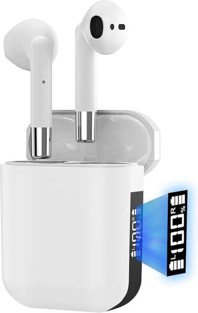 Draadloze Bluetooth hoofdtelefoon met touch-bediening en USB-C snelladen