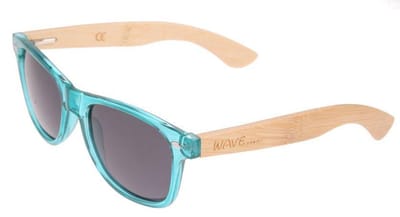 Wave Hawaii Bamboo Kono Zonnebril - Blauw - Gepolariseerd, Lichtgewicht & Eco-vriendelijk - UV400 Bescherming