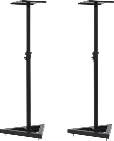 vidaXL - Monitorspeakerstandaards - 2 - st - staal - zwart