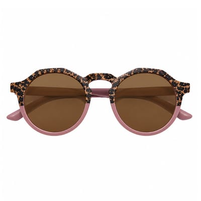 Kinder Zonnebril | Luipaard Oudroze | UV400 | Fashion Favorite
