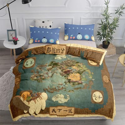 Antiek Aubusson Dekbedovertrekset King Queen Double Full Twin Single Maat Bedlinnenset EU single(135x200cm)
