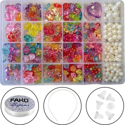 Fako Bijoux® Kinder kralen box - DIY sieraden maken - 700 stuks