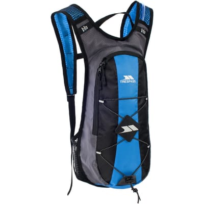 Trespass Spiegelhygiëne Rugzak/Rugzak (15 Liter) Met Waterreservoir (2 Liter) (Kobalt)