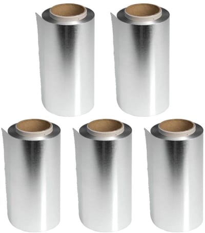 5x Sibel High-light Aluminium Folie 12cmx100m 480gr