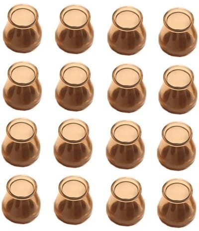 Dailygoods- Stoelbeenbeschermers 16 Stuks - Siliconen/Rubber - Vloerbeschermers - Antislip - Waterdicht - Geschikt voor 30-45mm Meubelvoeten - Meubelbeschermers