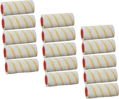 Benson Verfrollers - 15x - 10 cm - vachtrollers - schilderbenodigdheden - voor muren, wanden en plafonds
