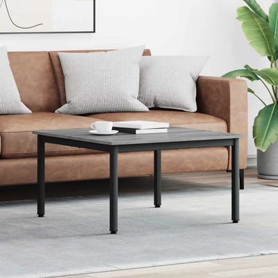 vidaXL - Salontafel - Grijs - Sonoma - 80 - x - 80 - x - 45 - cm - Bewerkt - hout