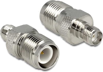DeLOCK SMA (v) - RP-TNC (v) adapter - 50 Ohm