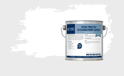 Wixx PRO PU Schakelverf Satin - 10L - Wit