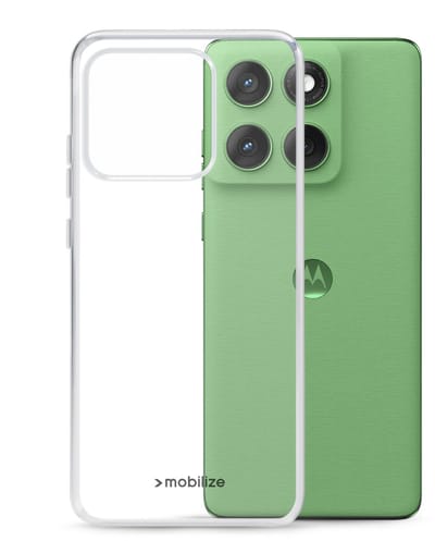 Mobilize Doorzichtig Hoesje geschikt voor Motorola Edge 60 Telefoonhoesje Flexibel TPU | Mobilize Gelly Case Backcover | Doorzichtig Telefoonhoesje Edge 60 | Edge 60 Case | Back Cover - Transparant