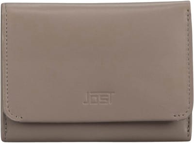 JOST Leren portemonnee Arva Slg Wallet Malt Taupe