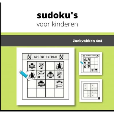 Educatieve Sudoku's Voor Kinderen - Mieke Stevens