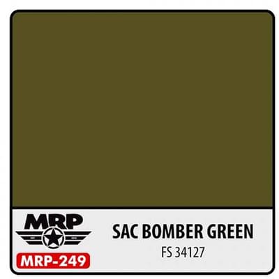 Mr. Paint MRP-249 - Sac Bomber Green Fs34127 – 30 ml verf voor Airbrush & Detailwerk