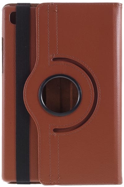 Tablethoes geschikt voor Samsung Galaxy Tab A7 (2020) Hoesje - 360° Rotating Book Case - Bruin