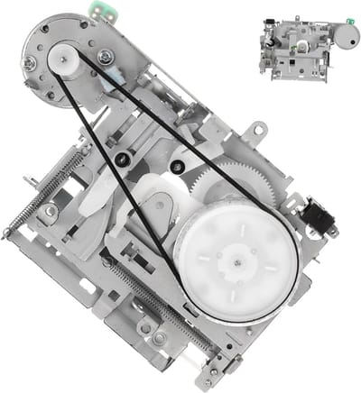 Cassettedeck Mechanisme - Tape Recorder Kern - Muziek Afspelen - Vervangend Onderdeel - 12.5x8cm - Zilver
