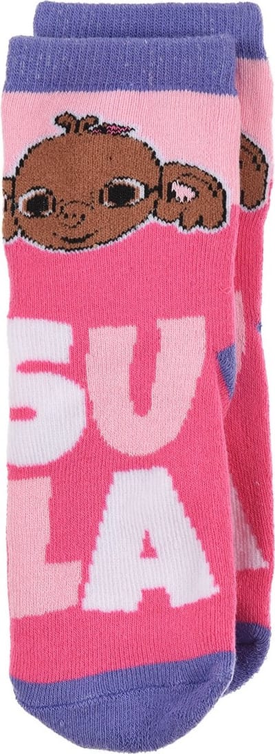 Bing Bunny - Bing Bunny anti slip Sokken - meisjes - roze - Maat 19/22