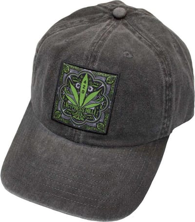 Cypress Hill - 420 Leaf Baseball pet - Grijs