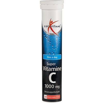 Lucovitaal Super Vitamine C 1000mg Voegingssupplement - 20 bruistabletten