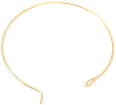 Dailygoods- Oorbellussen 100 Stuks - Stalen Cirkel - Hoepel Ring - Wijnglas Merkring - Lichtgewicht 30/35 mm - Elegant Ontwerp - Hoepelringen