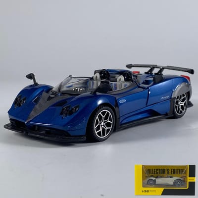 1:32 Pagani Zonda Hp Supercar Legering Metaal Diecast Model Auto Speelgoed Auto's Model Diecast Metaal Voertuig Miniature Geluid En Licht