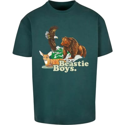 Mister Tee - Beastie Boys Animal Heren T-shirt - XS - Groen