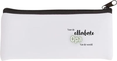 Akyol - voor de allerbeste opa van de wereld Etui - Opa - de beste opa - verjaardagscadeau - verjaardag - cadeau - cadeautje voor opa - opa artikelen - kado - geschenk - gift - 20 bij 9 cm
