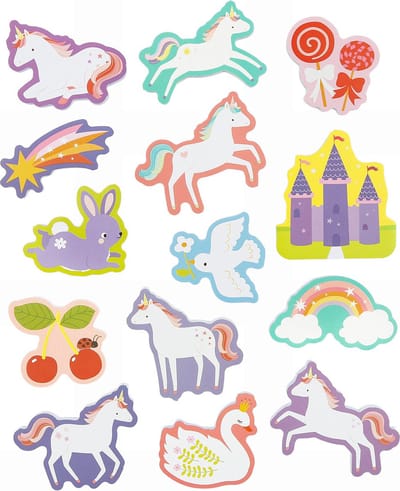 A Little Lovely Company - Foam Badspeelgoed - Unicorn Dreams - Eenhoorn dromen