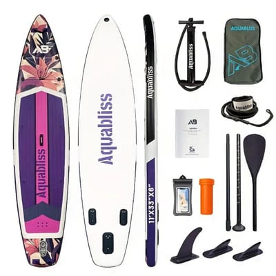 Bovista Sup Board - Opblaasbaar - Supboard - Sup Boards - Paddle - Kayak - Paars - 335cm