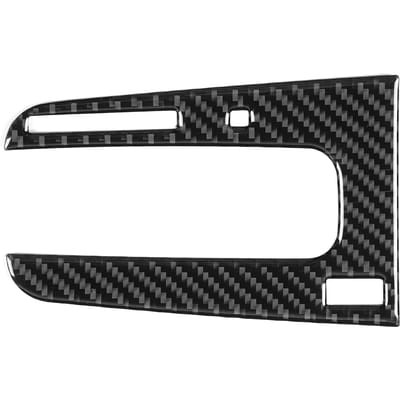 Bedieningspaneel voor versnellingspookafdekking Zachte koolstofvezel Geschikt voor Honda CRV 20162019 black