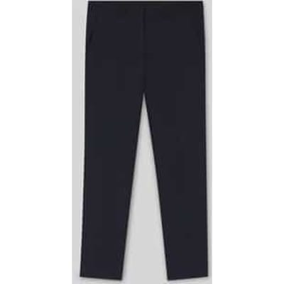 Slim fit pantalon van wolmix, model 'HESTEN'