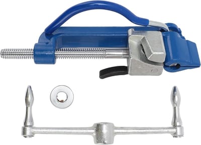 Gereedschap voor banden - Bandklemset Omsnoeringsgereedschap - Kabels Bevestigen - Zelfborgend Roestvrij Staal - 210 mm - Metaal