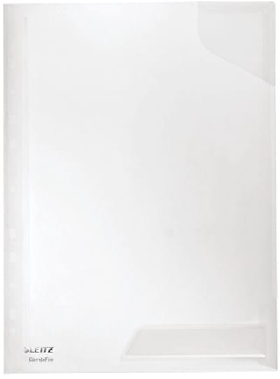 LEITZ CombiFile showmappen A4 transparant met perforatie