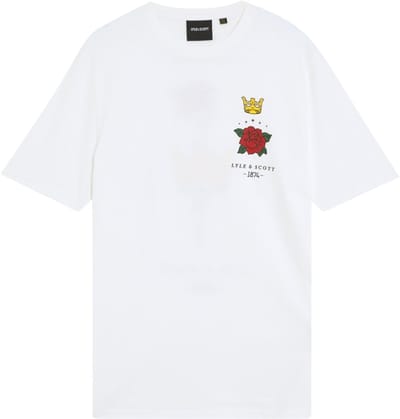 Lyle & Scott Rose And Crown Graphic T-Shirt