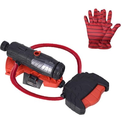 Spin Lanceerder Waterpistool Zomer Pols Schietend Waterspeelgoed Plastic met Handschoenen Voor Kinderen Cosplay Attributen Spellen