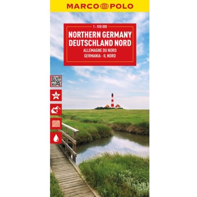 Marco Polo Duitsland Noord - Marco Polo Wegenkaart