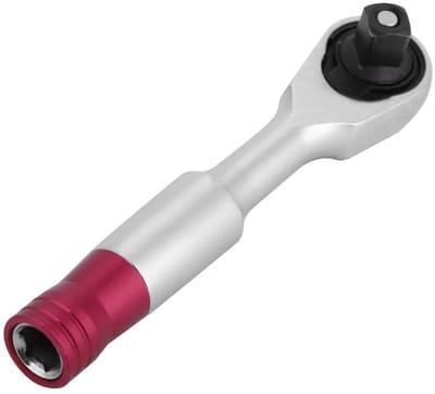 Dailygoods - Mini 1/4 Inch Ratelsleutel Set - Reparatie Tool voor Voertuigen en Fietsen