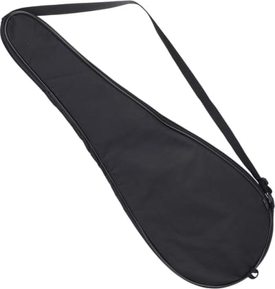 Bagagetas voor badmintonrackets squashracket premium kwaliteit beschermtas fullsize racket hoes rackettas met praktische draagriem squash tennisracket tas