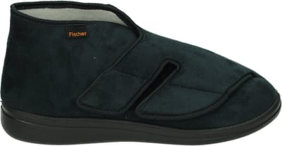 Fischer 0556 - Dames pantoffels - Kleur: Zwart - Maat: 46