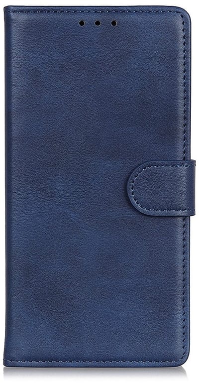 Coverup Hoesje - Geschikt voor Huawei Y6P Hoesje - Coverup Luxe Book Case - Blauw