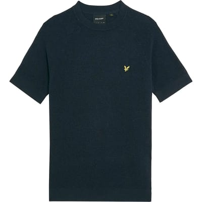 Linnen gemêleerde T-shirt Lyle & Scott