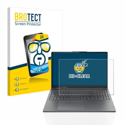 BROTECT - Screenprotector voor Lenovo Yoga 7i Gen 7 16" - Folie Beschermfolie transparant