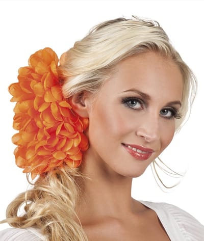 Haaraccessoire Dahlia oranje