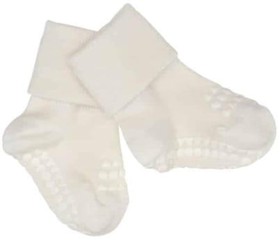 GoBabyGo antislip sokjes bamboe Off white 2-3y