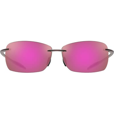 MAXJULI Sport Zonnebril voor Mannen Vrouwen Tr90 Randloos Montuur Lichtgewicht voor Hardlopen Vissen Golf Surfen Rijden MJ8010 pink