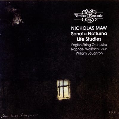 Raphael Wallfisch, English Chamber Orchestra, William Boughton - Maw: Sonata Notturna | Life Studies (CD)