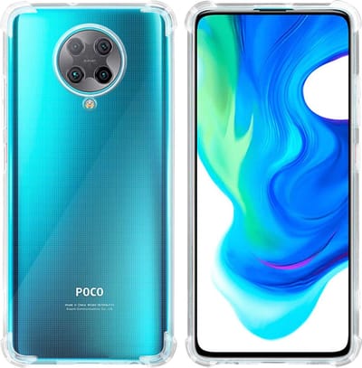 Cadorabo Hoesje geschikt voor Xiaomi POCO F2 PRO in Doorzichtig - Beschermhoes gemaakt van flexibel TPU Silicone Case Cover