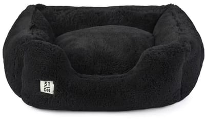 Cocapet by 51 DEGREES NORTH - SUPERSOFT SOFTBED - black - zwart - 90 X 70 X 35 CM - antislipnopjes - meerdere ritsen waardoor machinewasbaar - zeer comfortabel en mooi